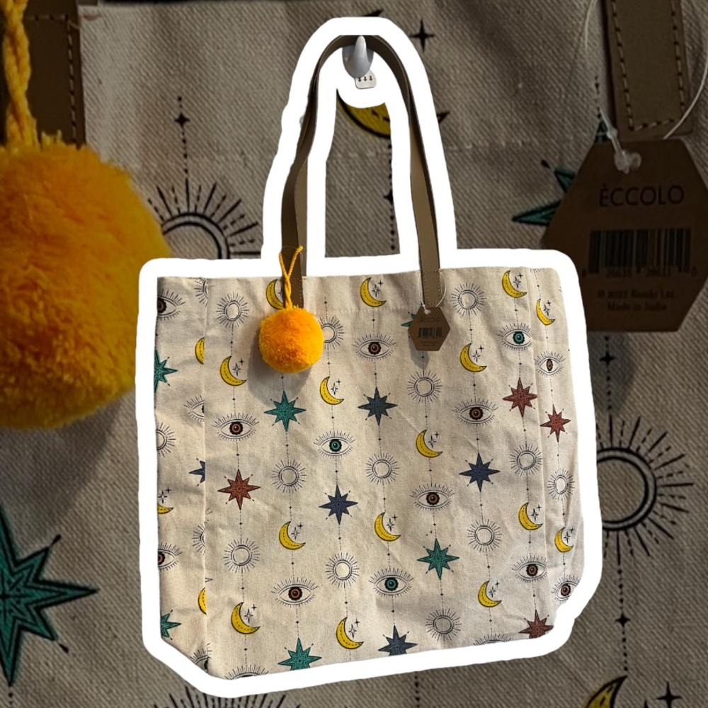 Sun moon stars tote‎